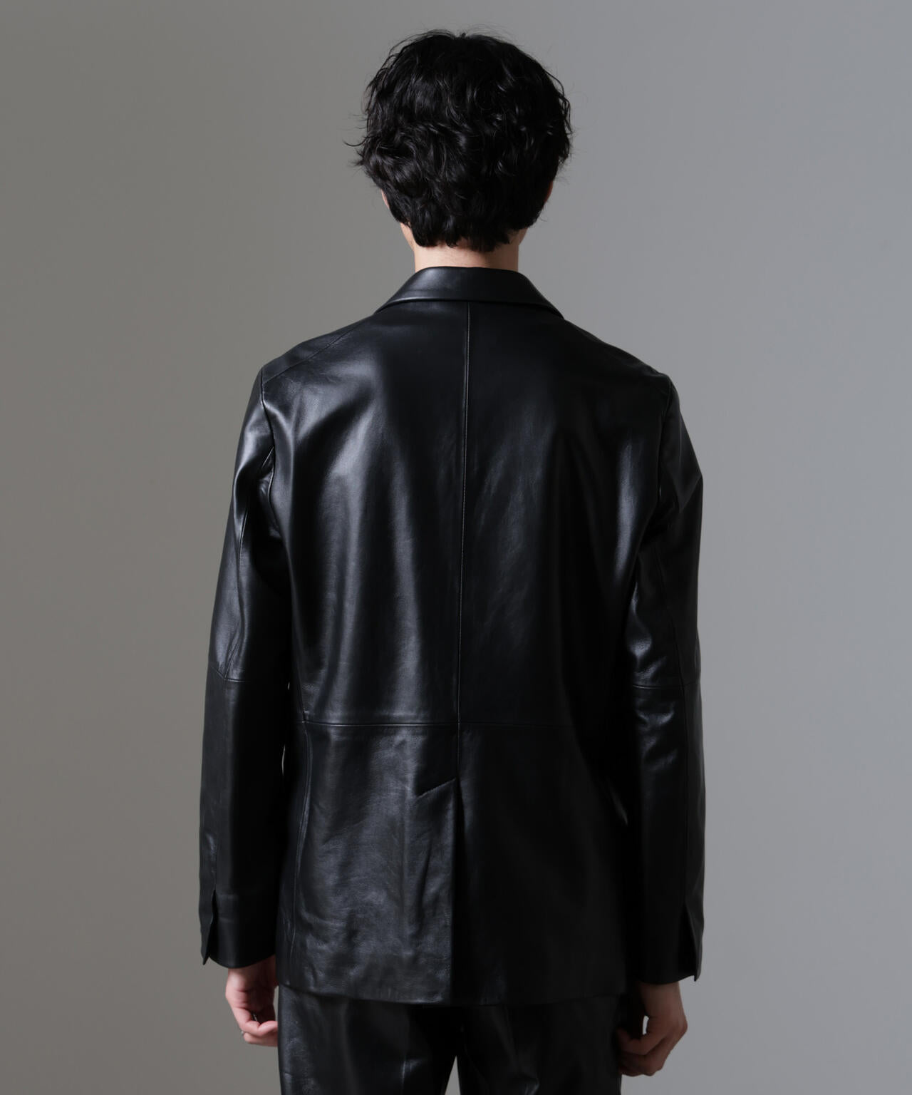 レザーテーラードジャケット(セットアップ可) | NANO universe（ナノ