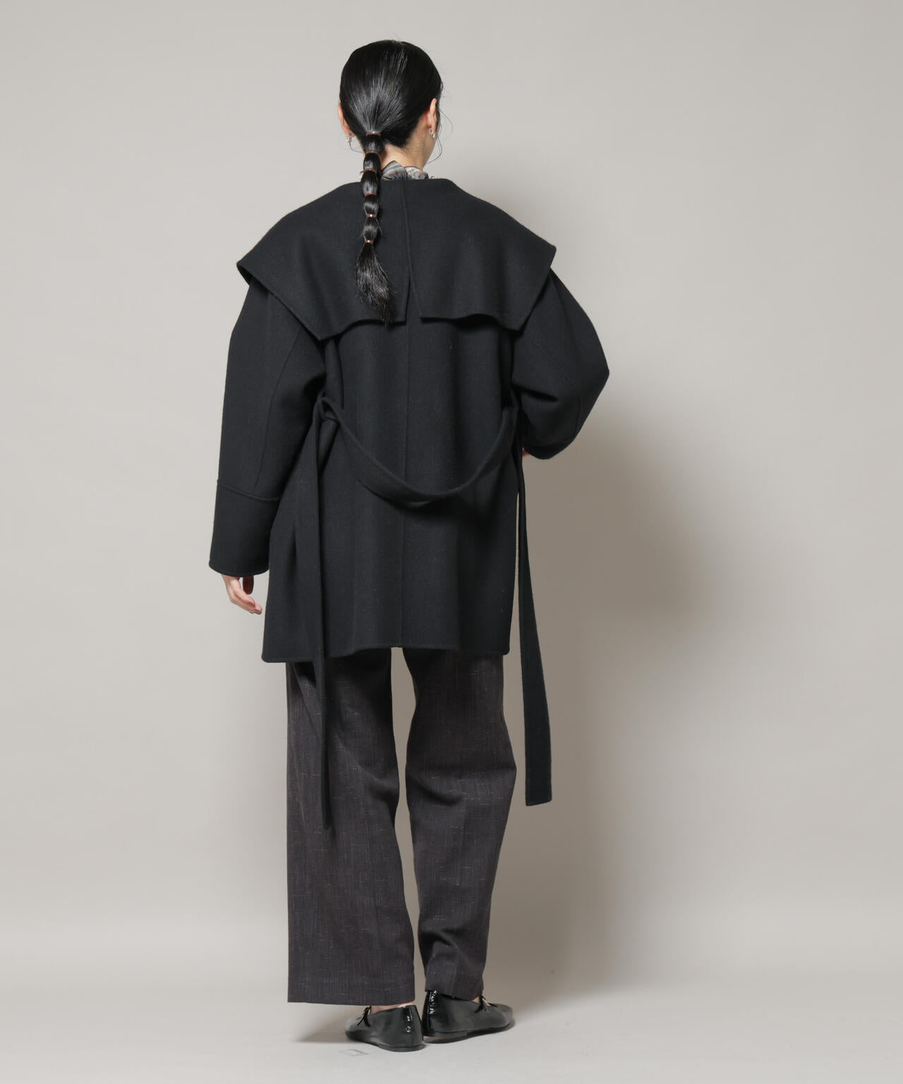 SUPER110blend リバーショールミディコート | NANO universe（ナノ