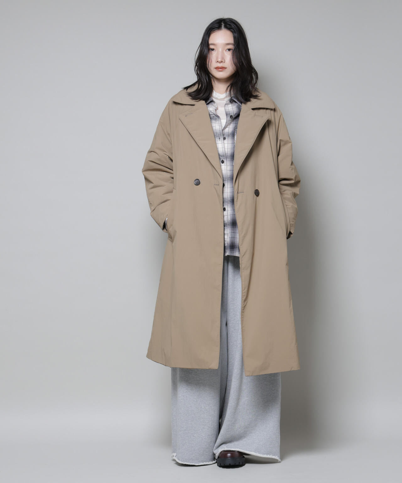 ETHERMALOFT(R)AEROGEL 中綿リバーシブルコート | NANO universe（ナノ