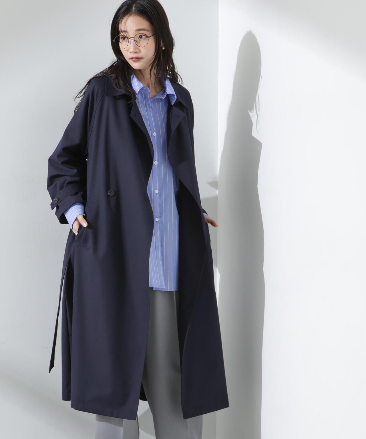 人気シリーズ！春の機能性アウター】撥水＆花粉ガード トレンチコート