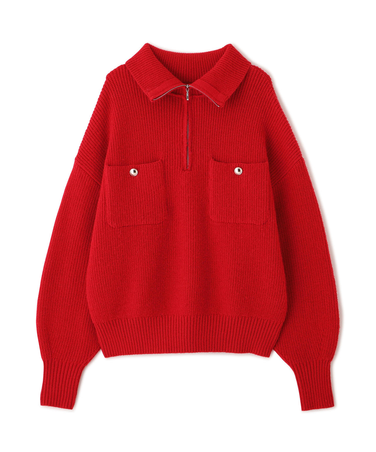 ハーフジップオーバーニット | N. Natural Beauty Basic*（エヌ