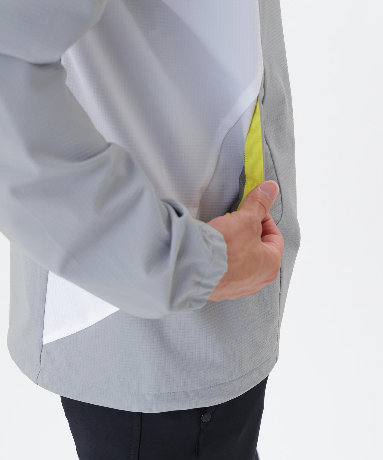 撥水 4WAYストレッチ フルジップ シェルパーカー (MENS) | new balance