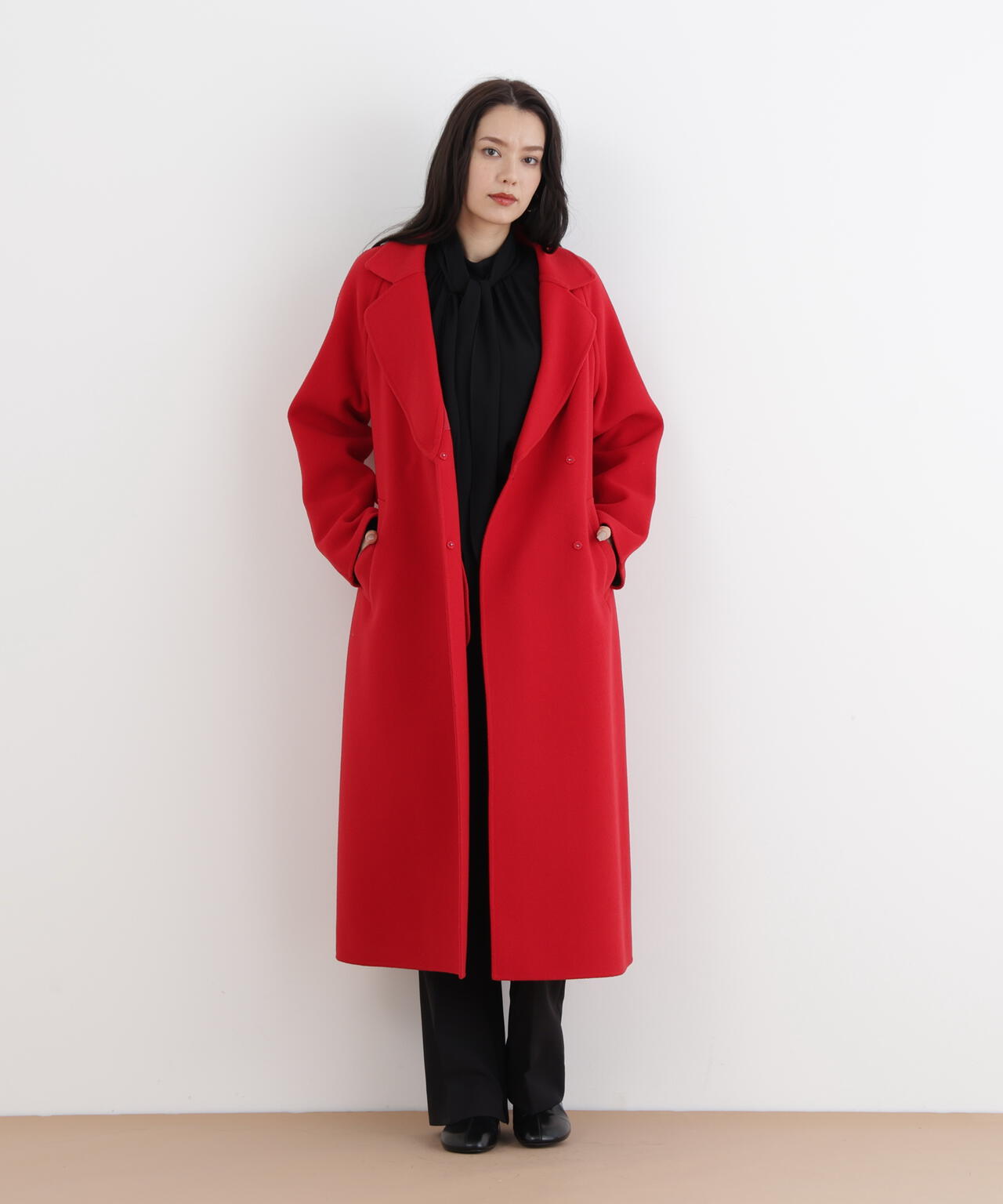 ベルテッドリバーコート | PINKY&DIANNE（ピンキー&ダイアン