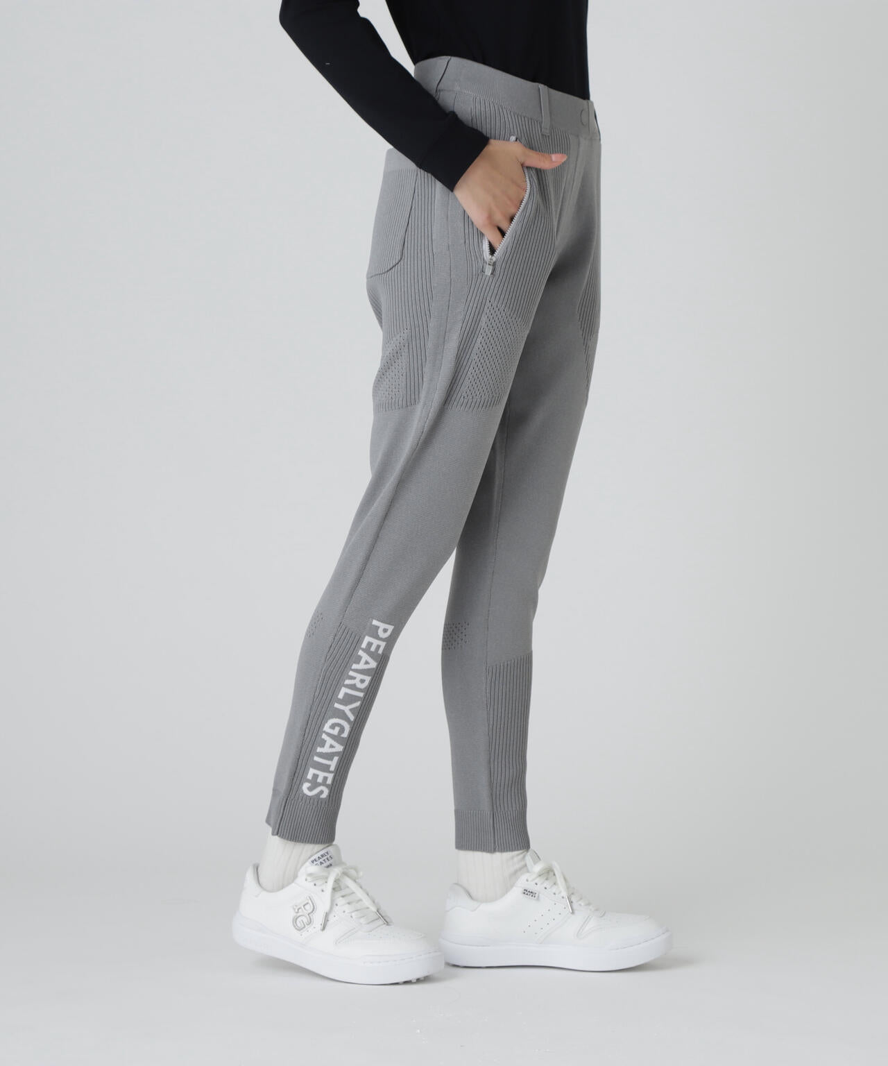 ポリエステルヤーンmmニットパンツ | PEARLY GATES（パーリーゲイツ