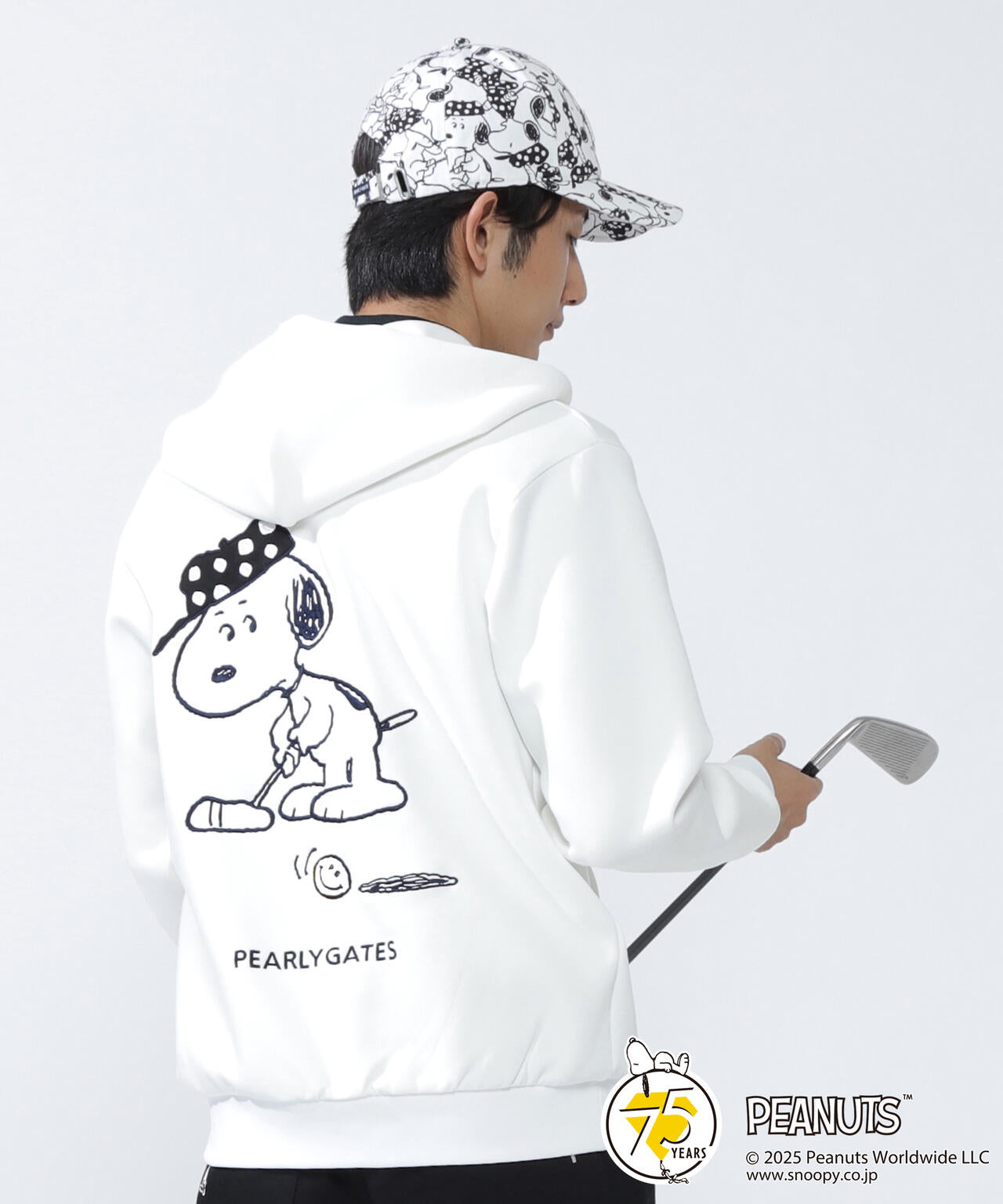 SNOOPY】COEコットンAir フルジップフーディ | PEARLY GATES（パーリー