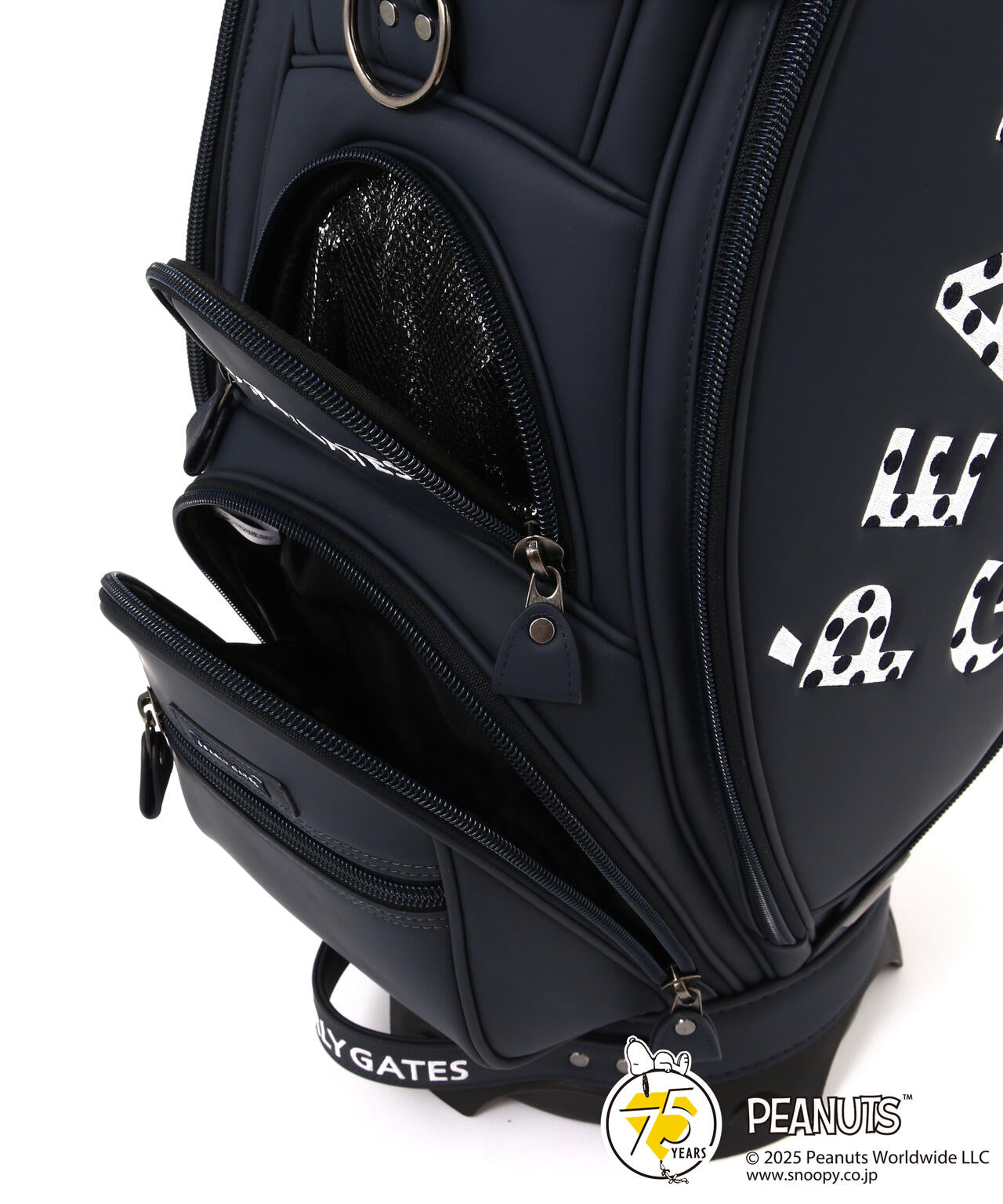 SNOOPY】 合皮キャディバッグ (46インチ対応) (UNISEX) | PEARLY GATES