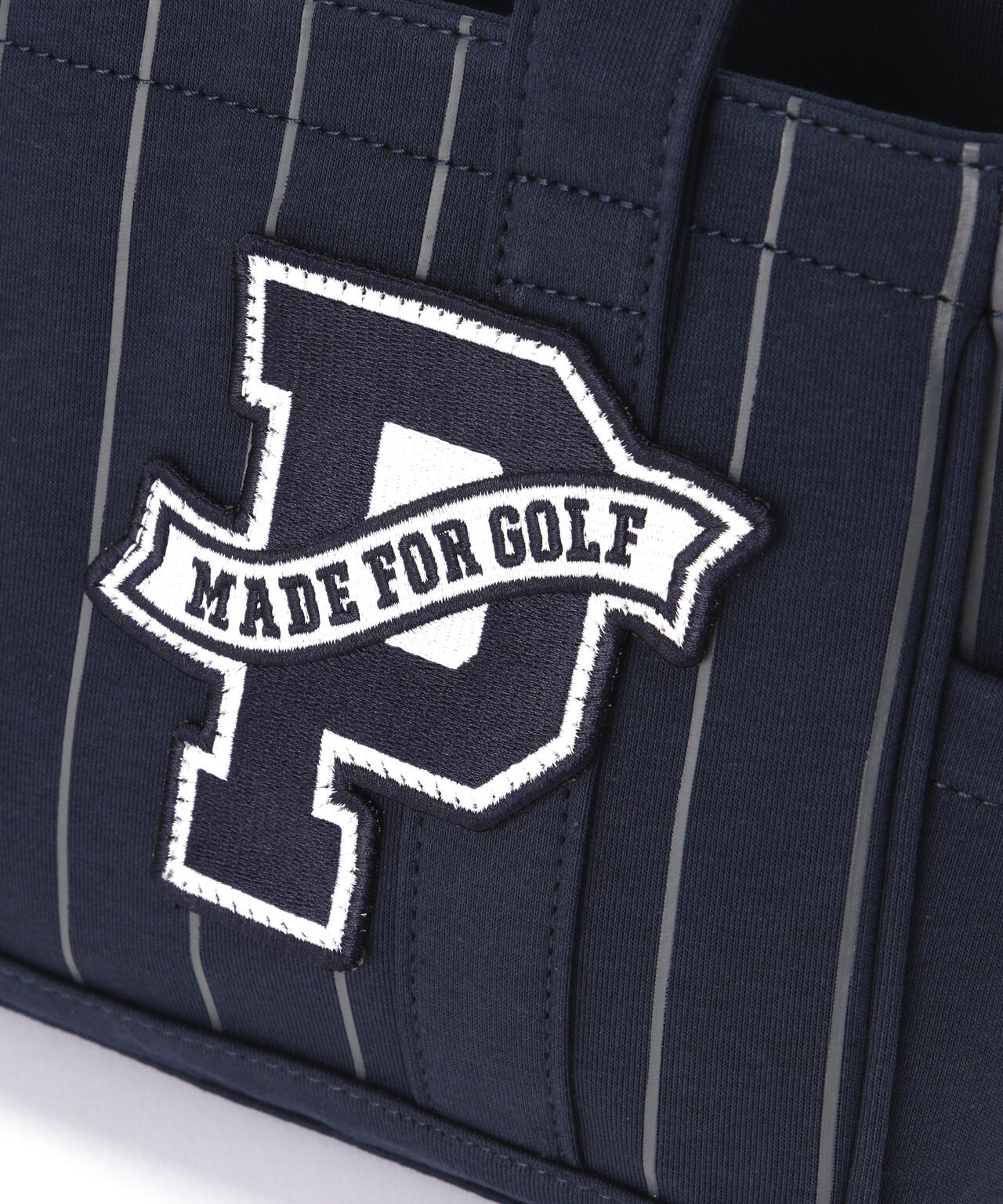 ピンストライプ柄裏毛カートバッグ (UNISEX) | PEARLY GATES（パーリー