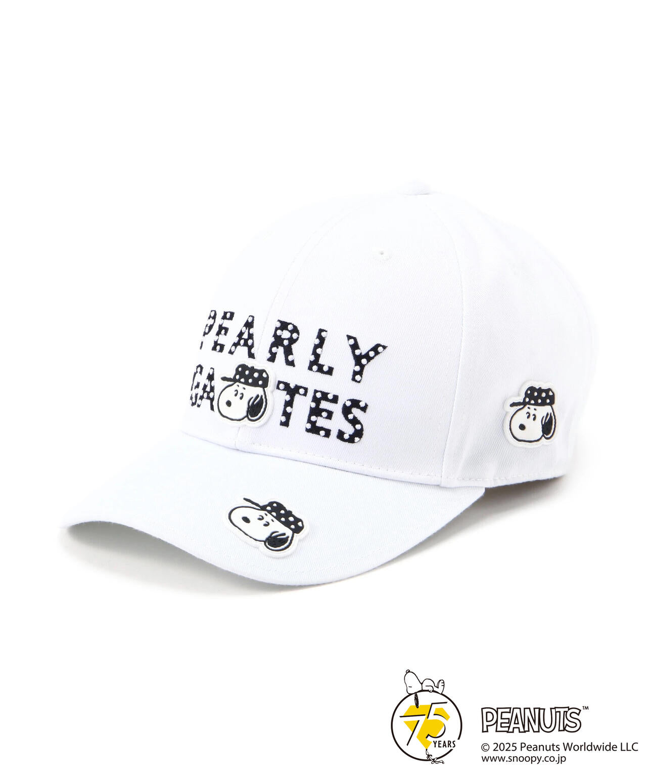 SNOOPY】リサイクルツイルキャップ (UNISEX) | PEARLY GATES（パーリー