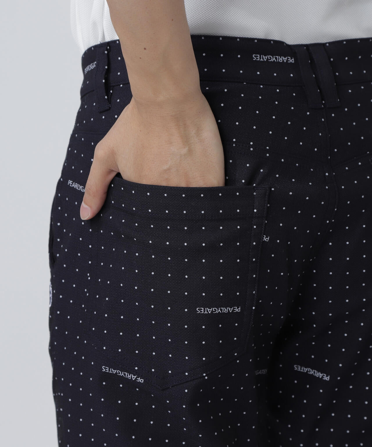 C/Peストレッチドビーツイルパンツ ＜ミニドット柄＞ | PEARLY GATES