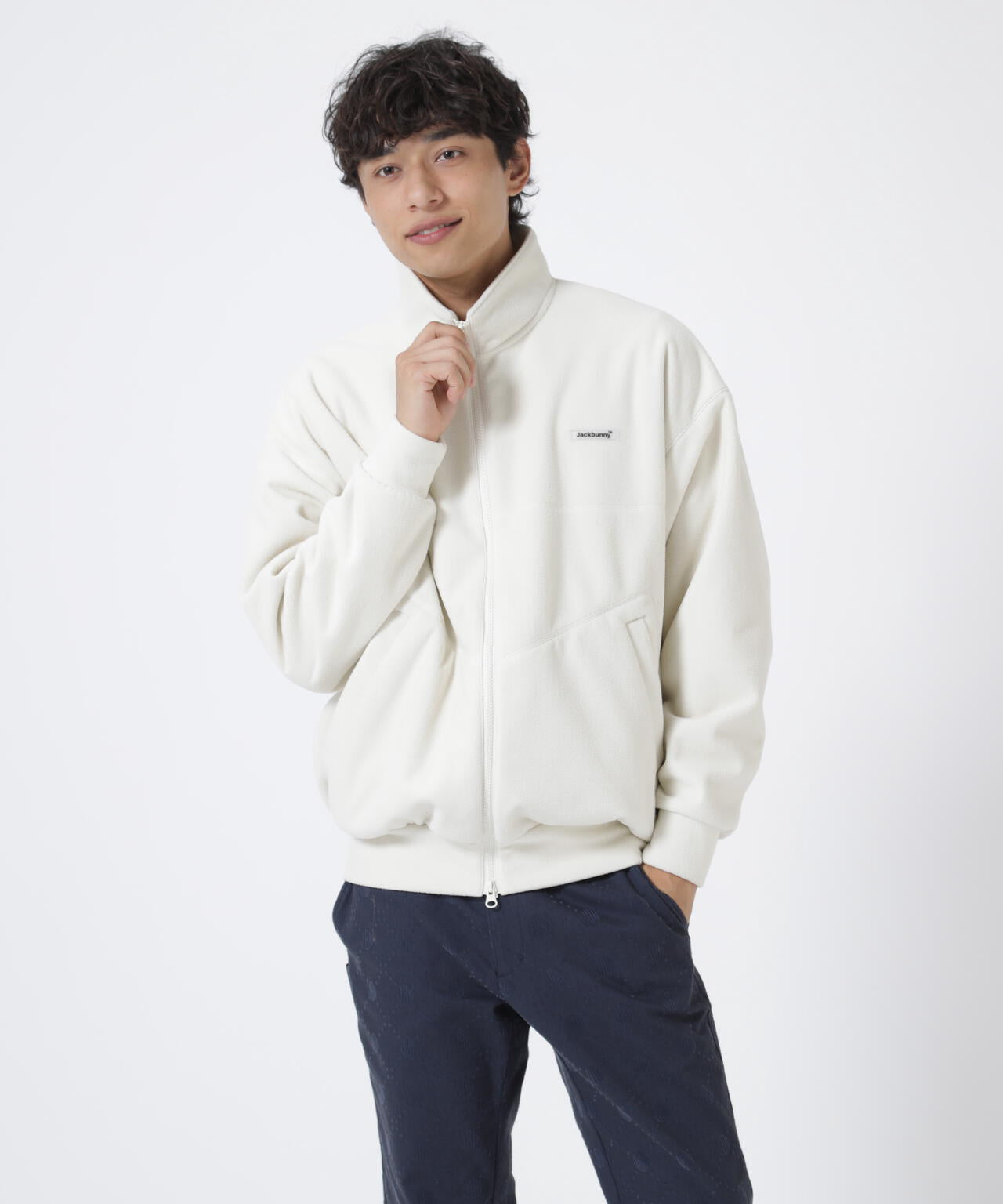 ブロッキーフリース フルジップブルゾン | Jack Bunny!!（ジャック