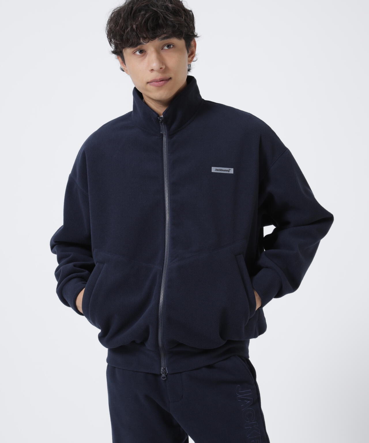 ブロッキーフリース フルジップブルゾン | Jack Bunny!!（ジャック