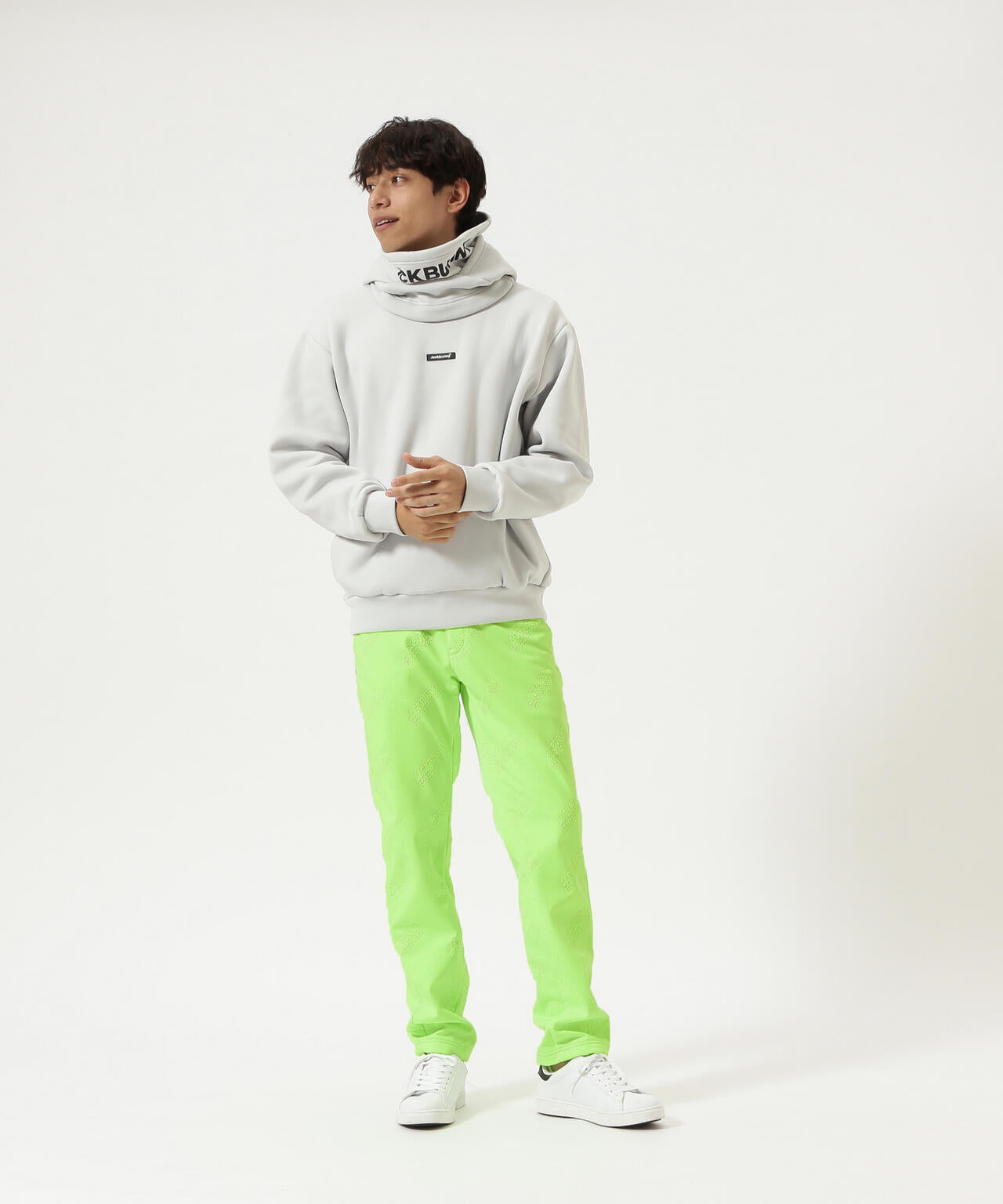 ラミネートスムース 裏地付きロングパンツ | Jack Bunny!!（ジャック