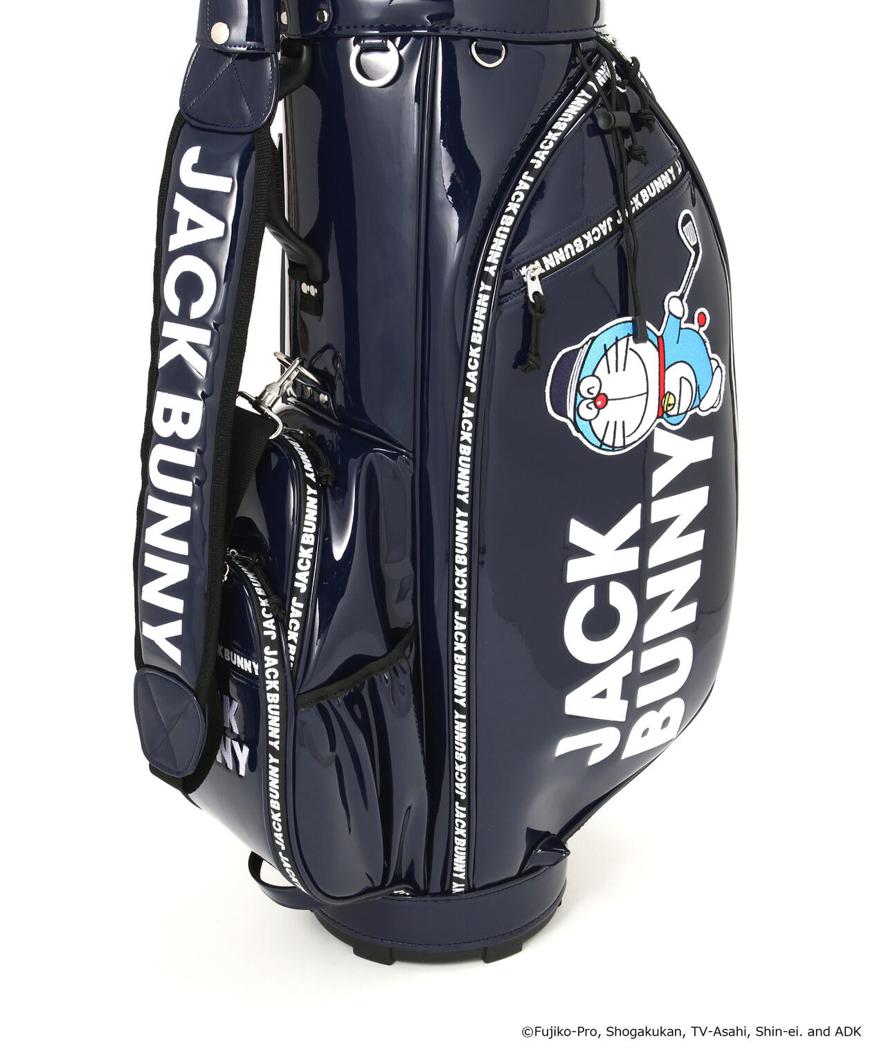 ドラえもん】自立型エナメルキャディバッグ (46インチ対応) (UNISEX