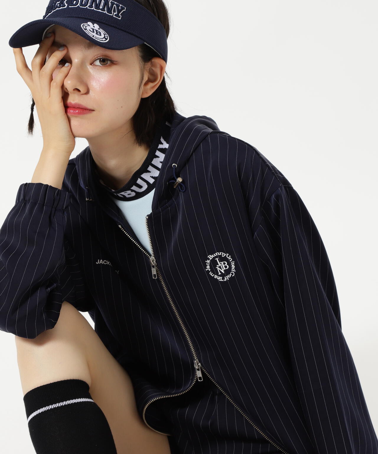 先染めストライプパーカー | Jack Bunny!!（ジャックバニー） ｜【公式