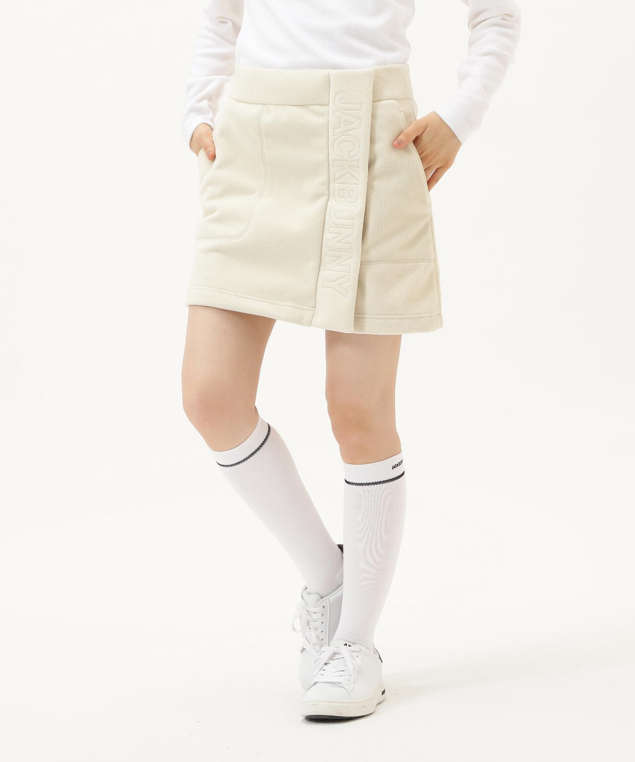 ブロッキーフリース スカート | Jack Bunny!!（ジャックバニー