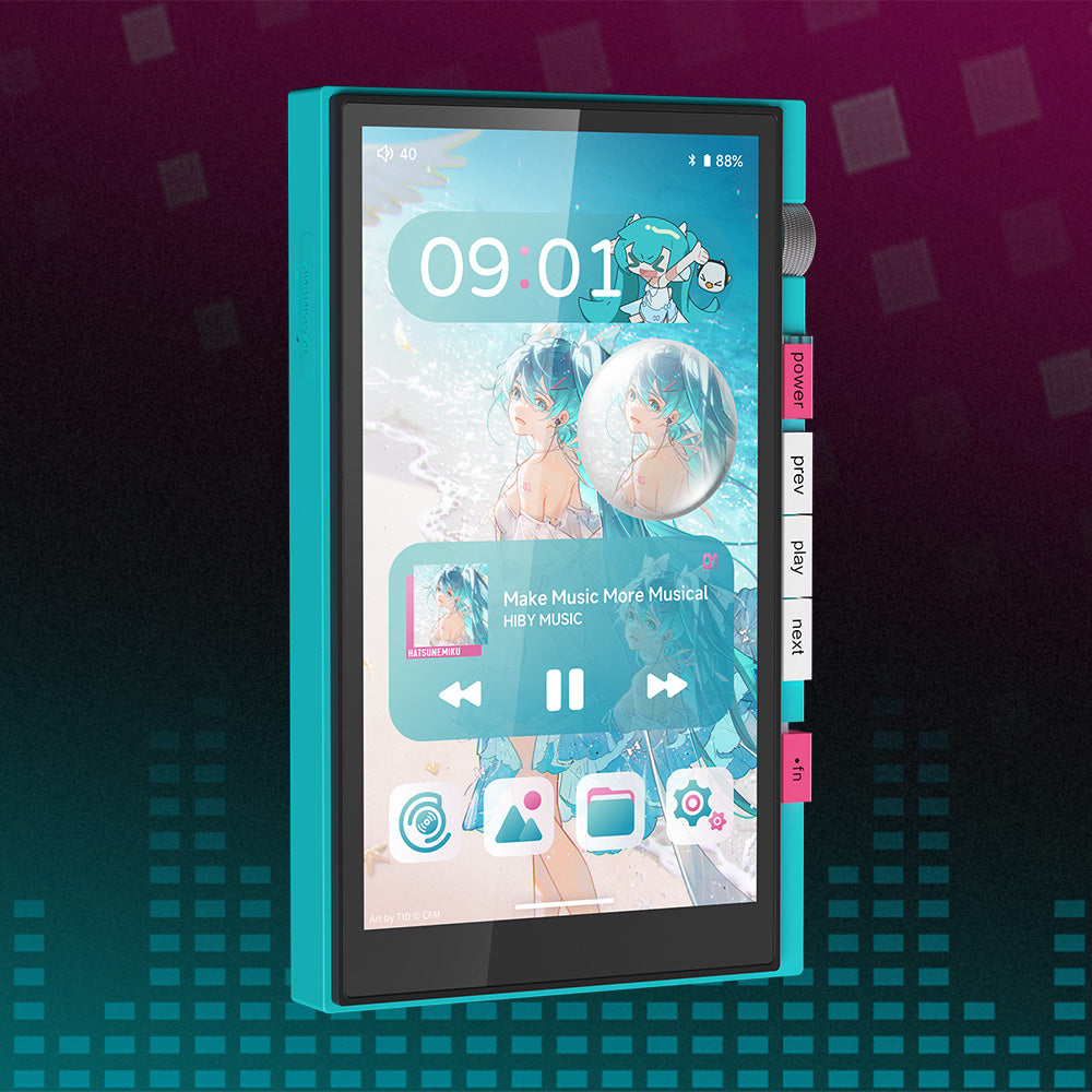 HiBy Digital × 初音ミク】M500 Hatsune Miku Edition｜デジタル