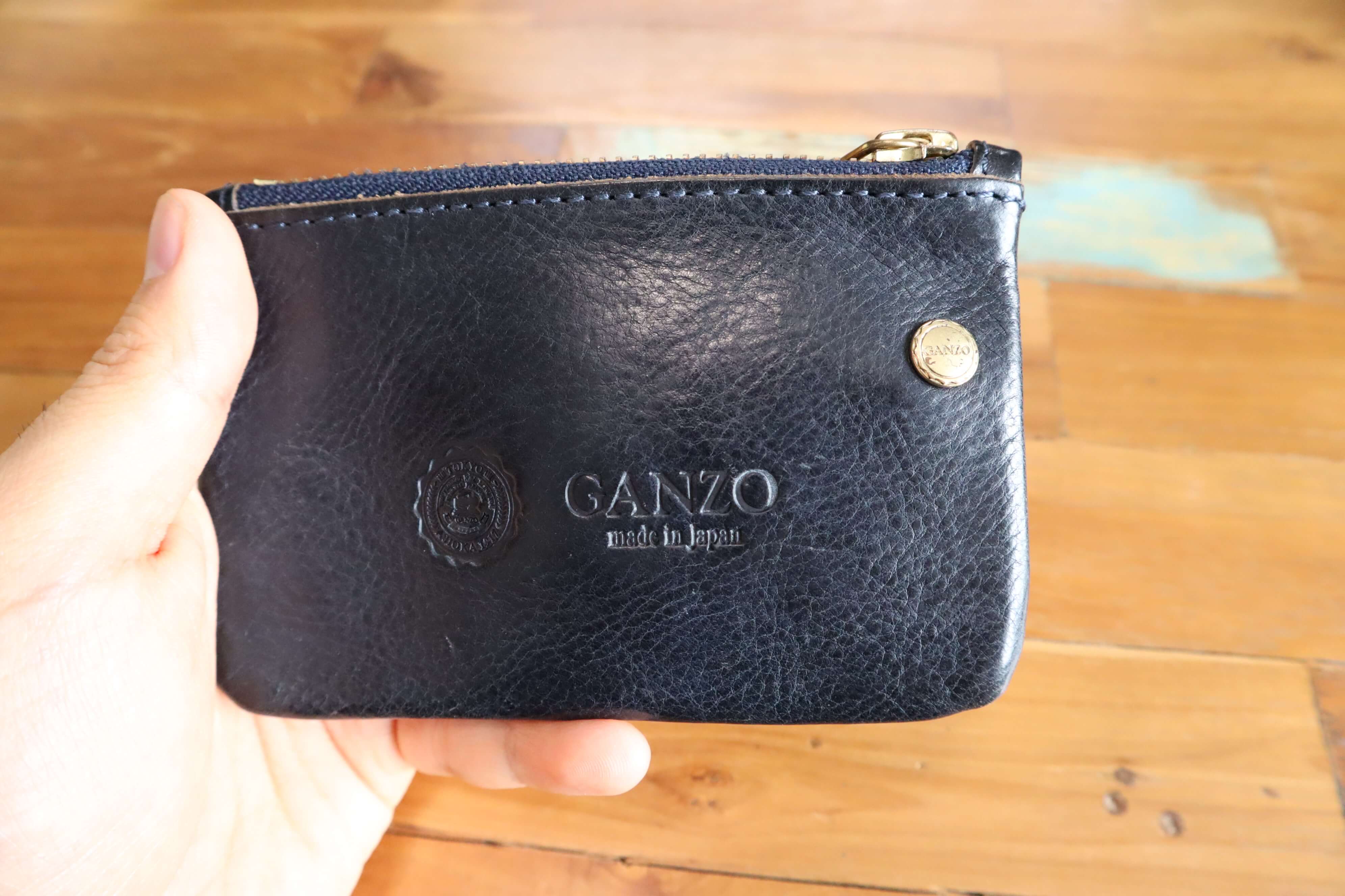 男らしさあふれる大人のポーチ。GANZO（ガンゾ）サケット2『レザー