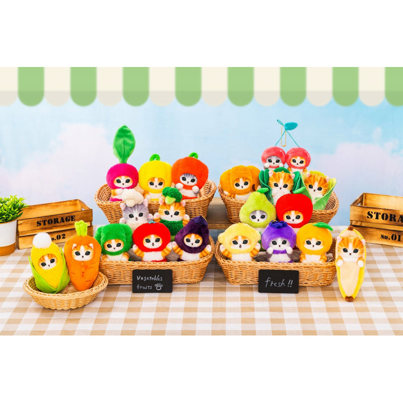 mofusand もふもふマルシェ とれたてにゃんマスコット(トマト