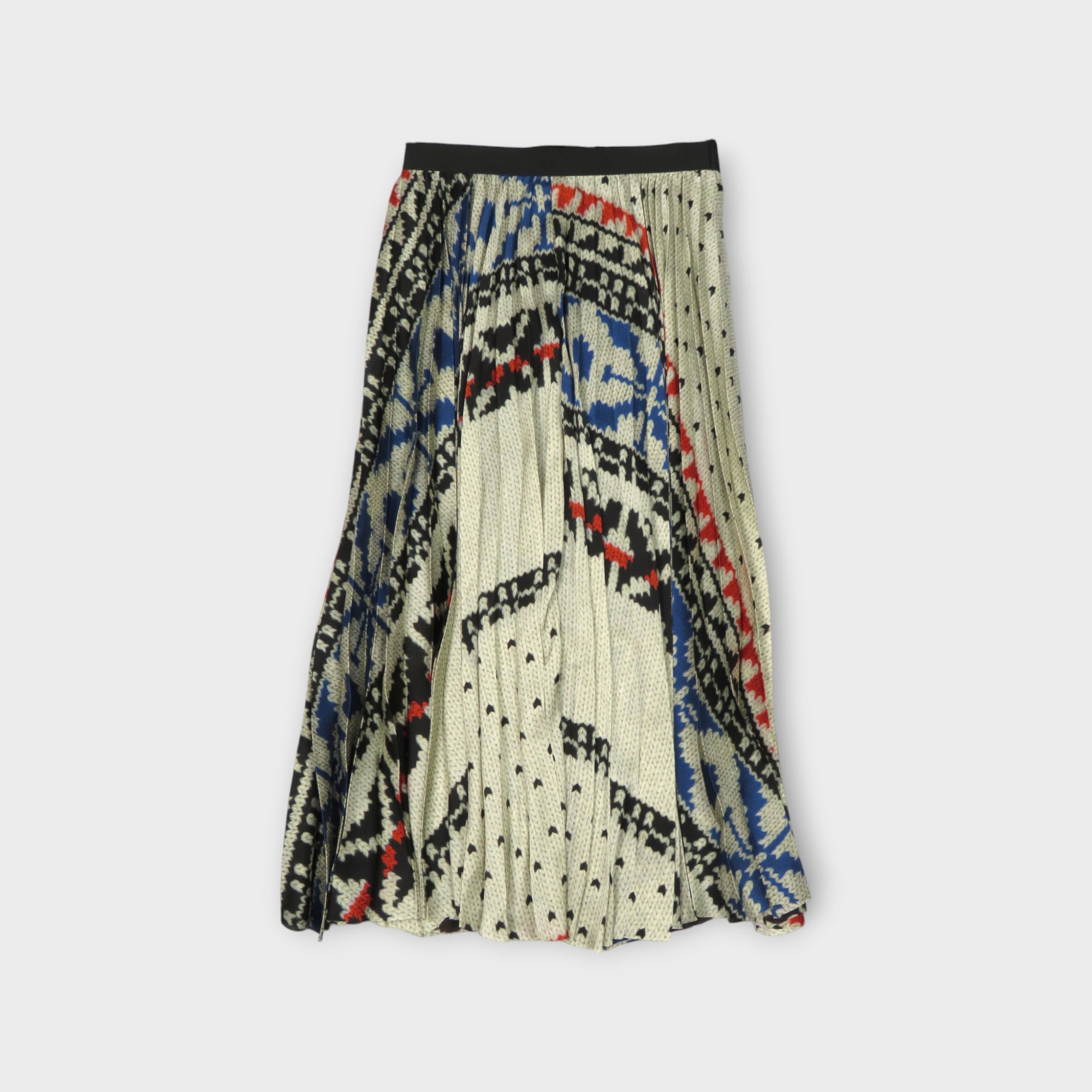 sacai Pattern Knit Print Skirt – mou by ACROPOLIS