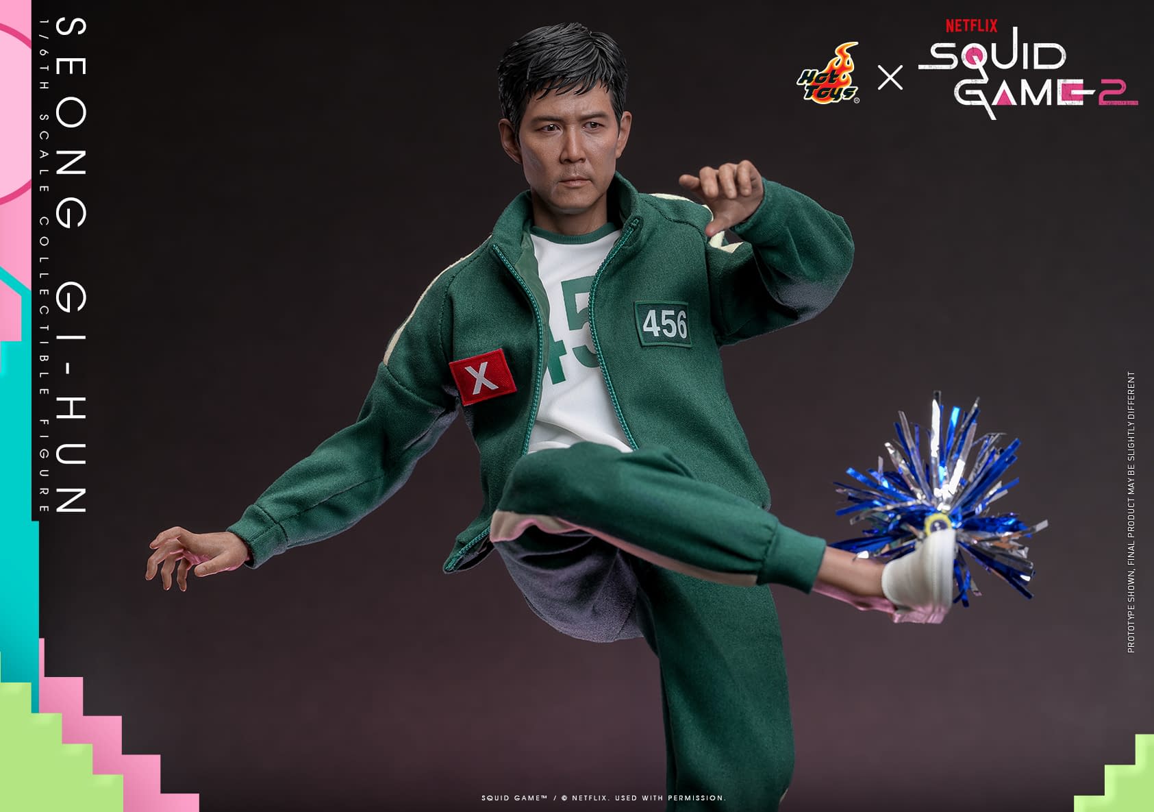 Hot Toys Enter the Squid Game with New 1/6 Seong Gi-hun Figure