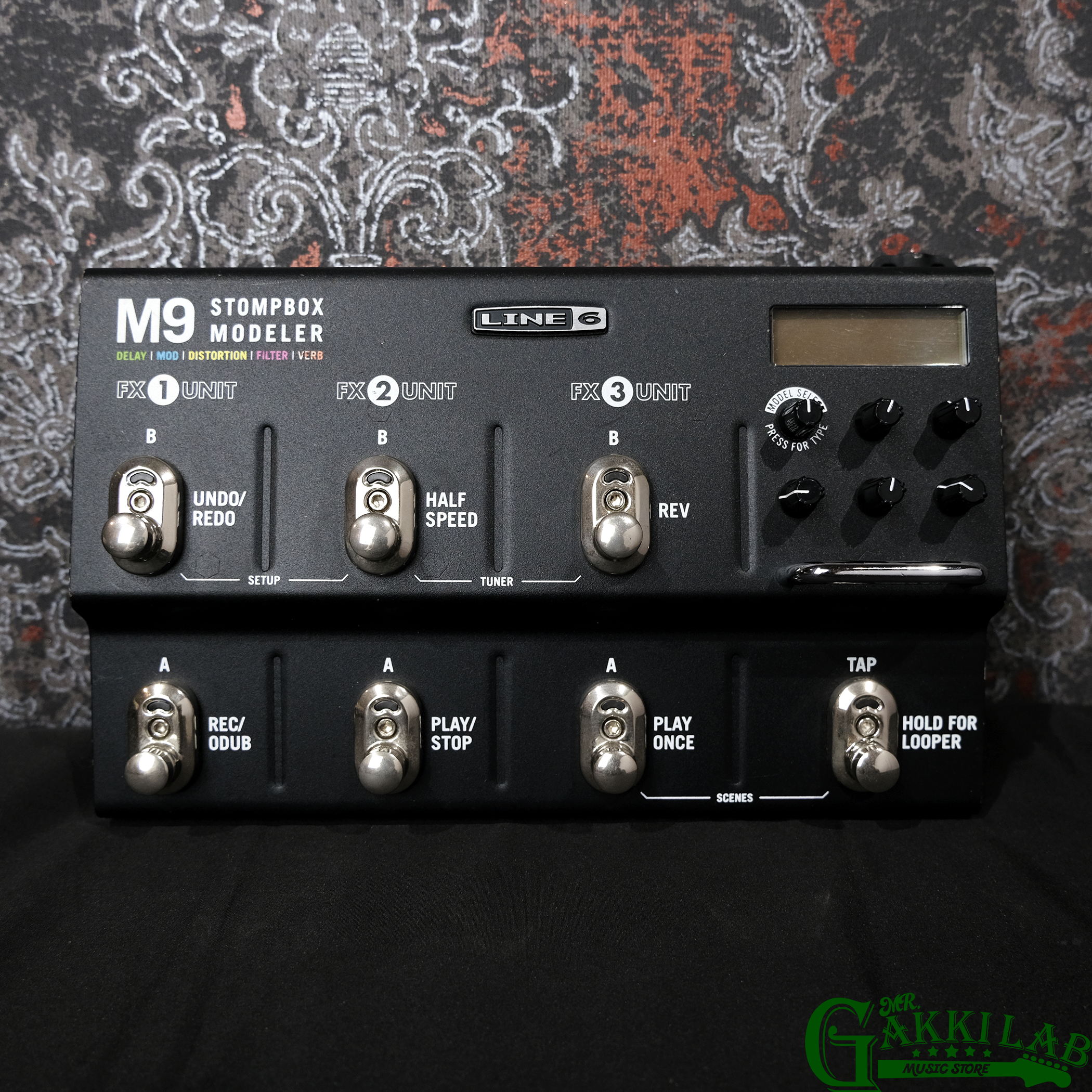 LINE 6 M9 Stompbox Modeler | 札幌の楽器屋さん｜MR.GAKKI LAB｜中古