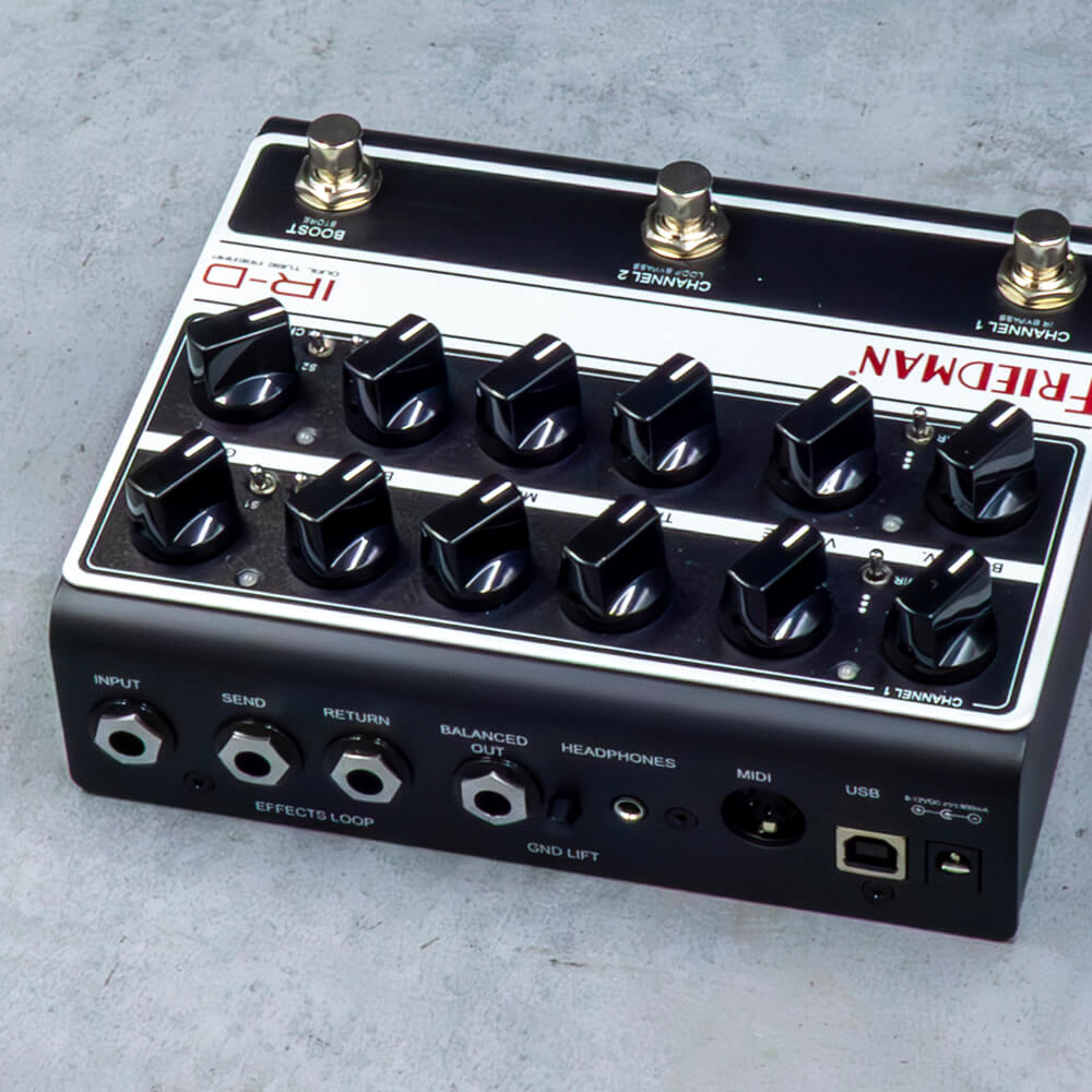 FRIEDMAN IR-D Dual Tube Preamp｜ミュージックランドKEY