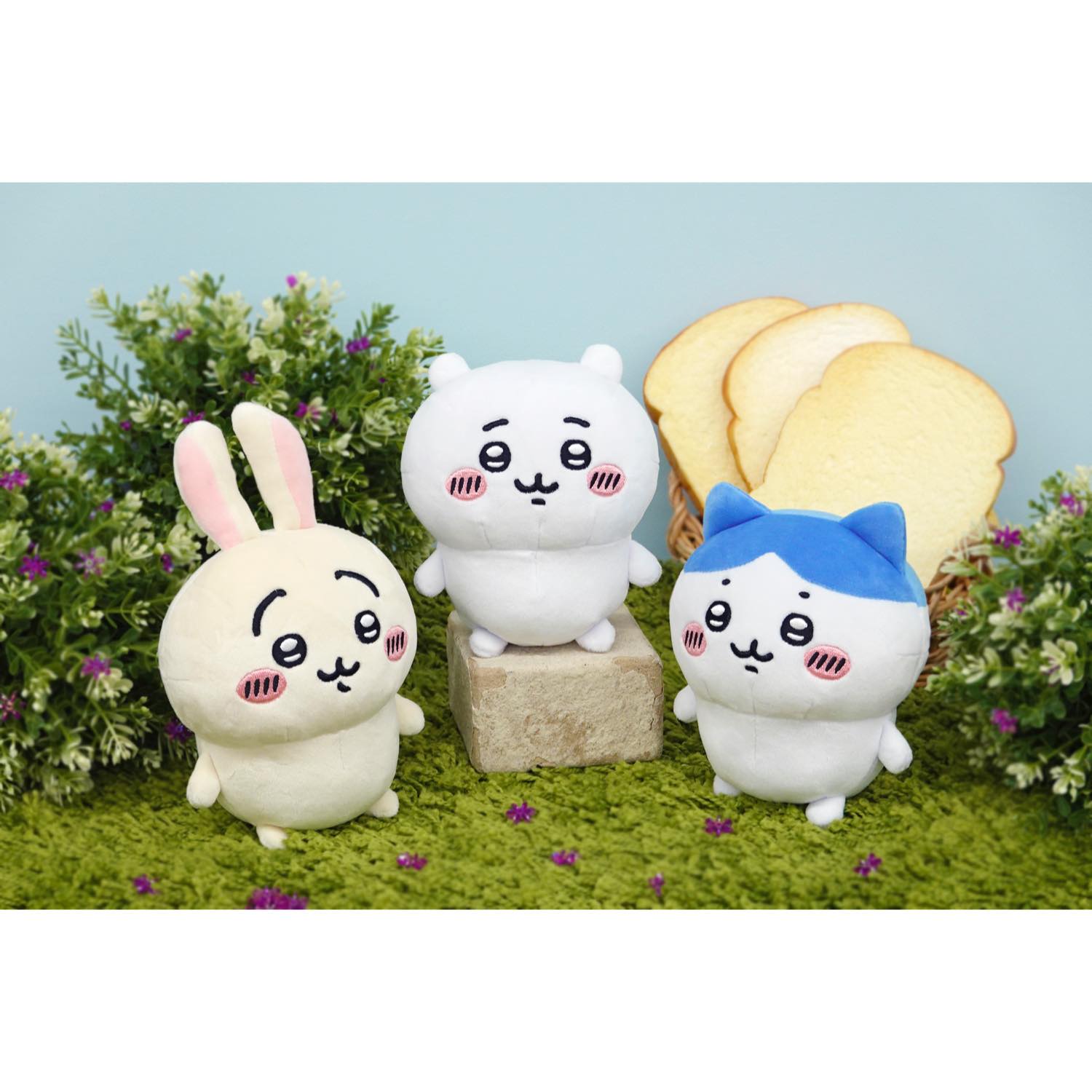 ちいかわ ぽてたまぬいぐるみ（ハチワレ） | ナガノキャラクターズ公式