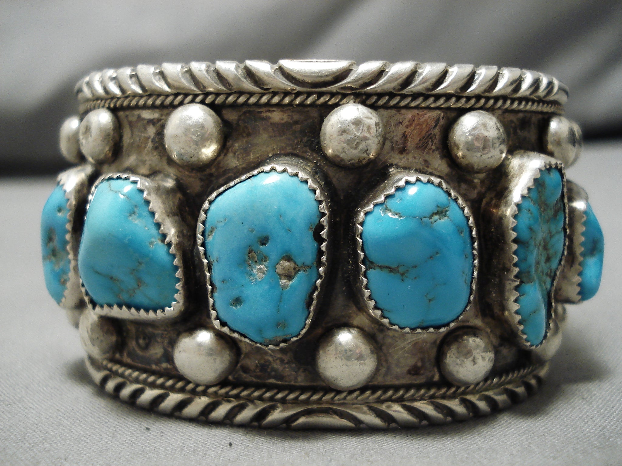 Navajo Indian Jewelry GF刻印 Bracelet Navajo Indian Jewelry GF刻印