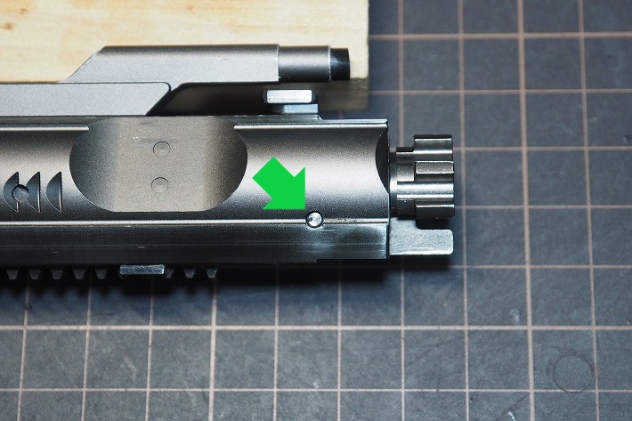 GBLS DAS GDR15】ラックギアが欠けたのでボルトキャリアを分解し交換