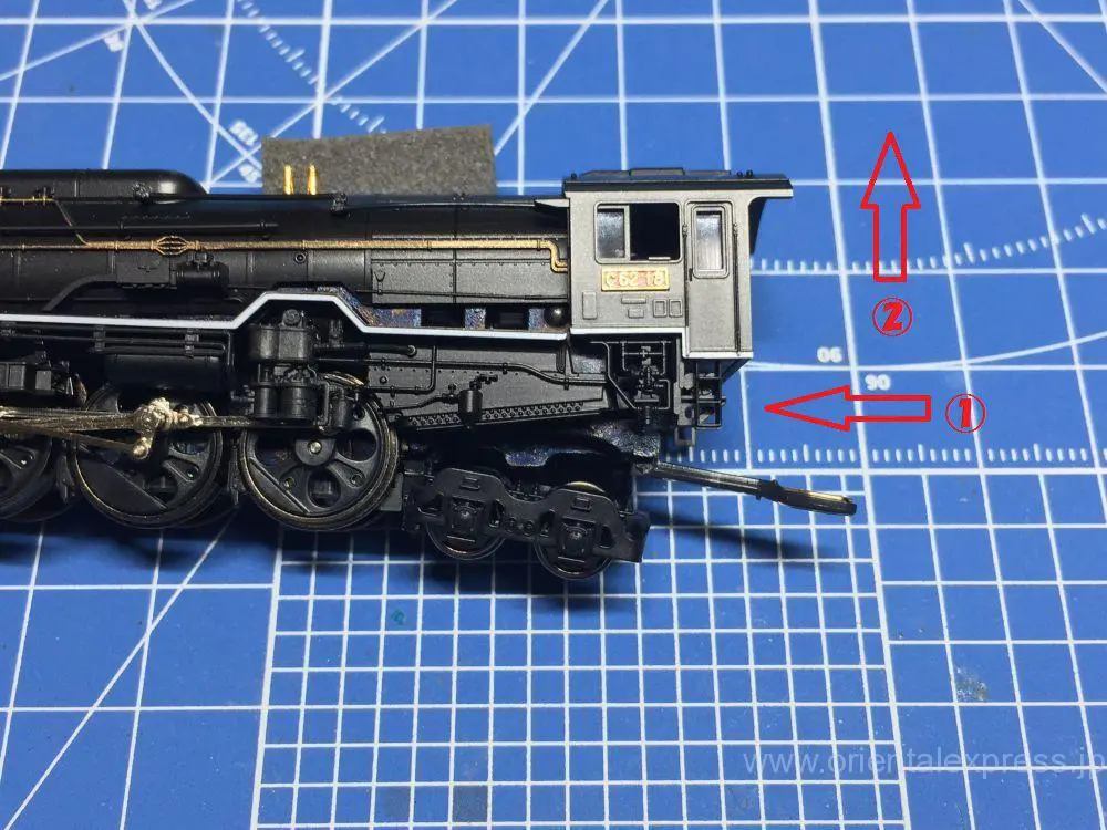 C62 18号機を弄る。その1 KATO 2019-1 | NGaugeJP - 横濱模型 | 鉄道