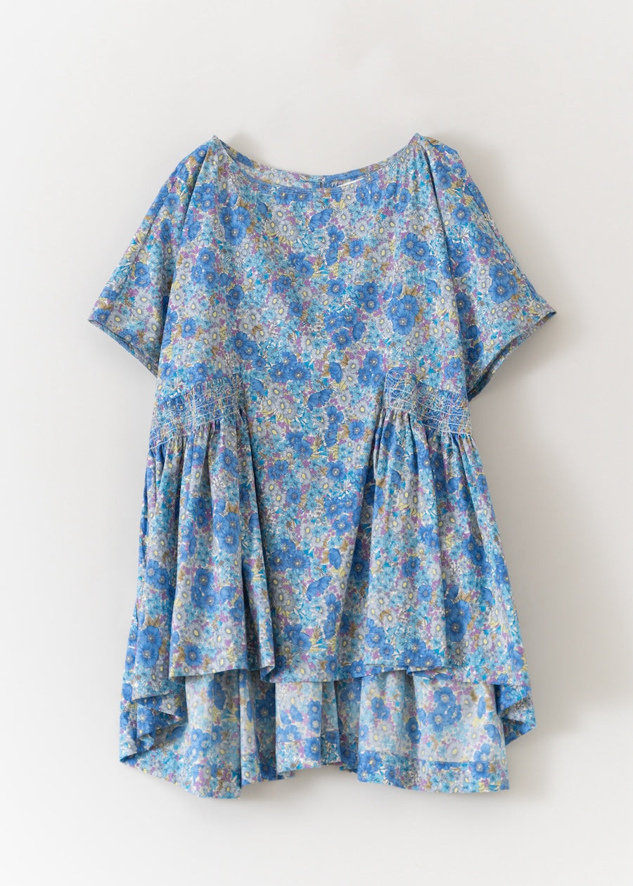 Liberty Print Shirring Blouse | Pasand by ne Quittez pas | パサン