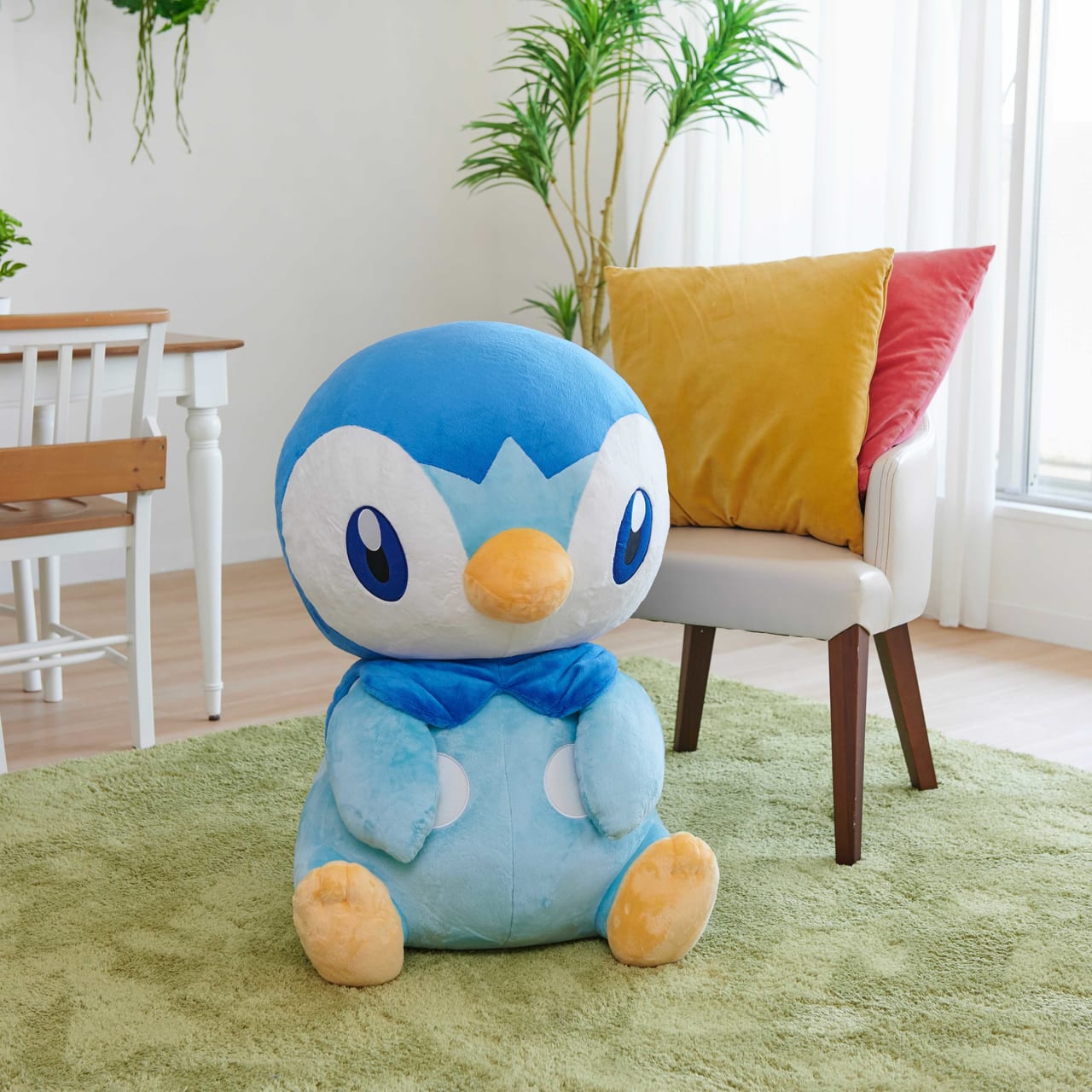 高さ約90cmの特大サイズ「ポッチャマ」ぬいぐるみが発売決定。8月13日