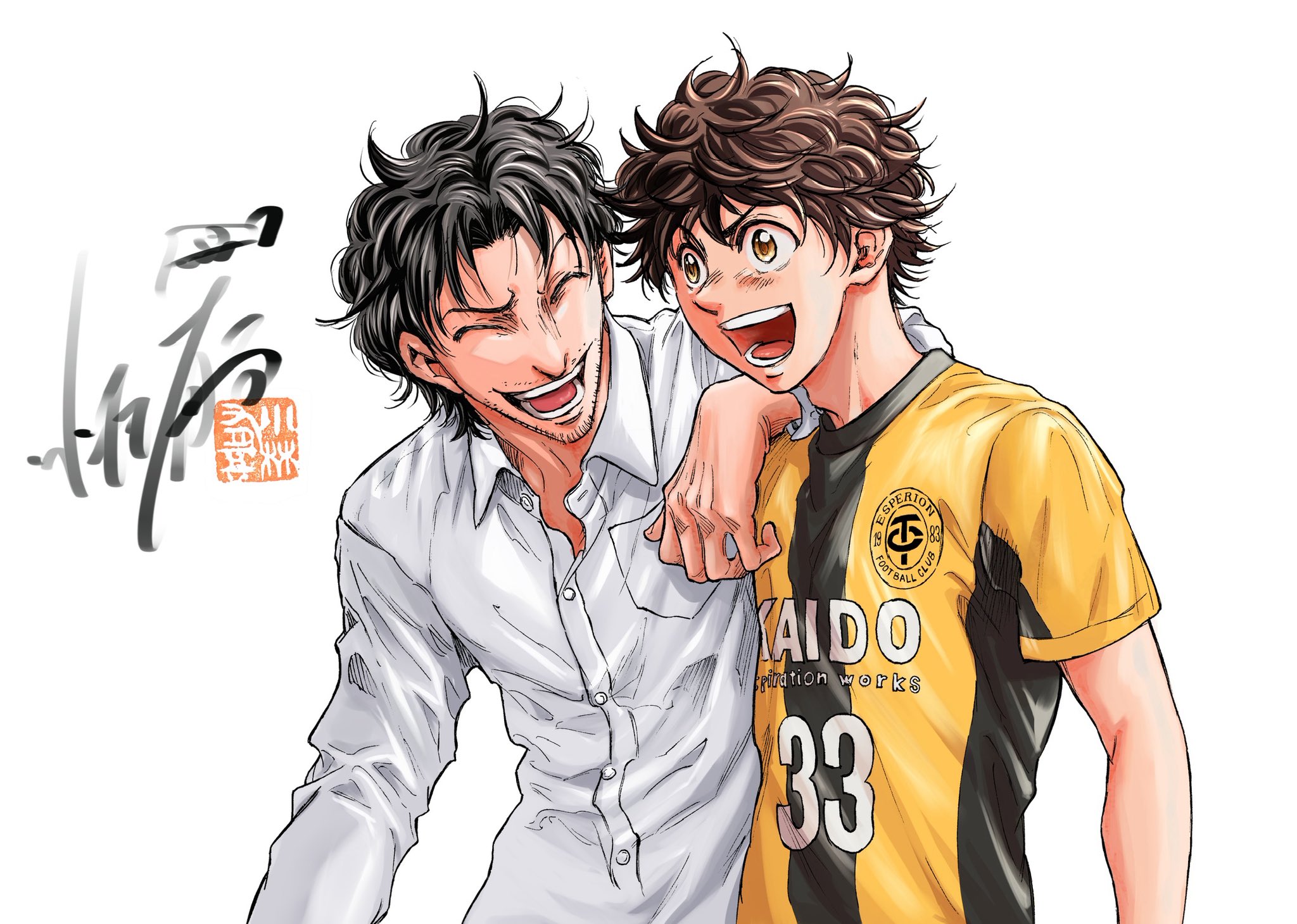 人気サッカーマンガ『アオアシ』の最終40巻が本日発売