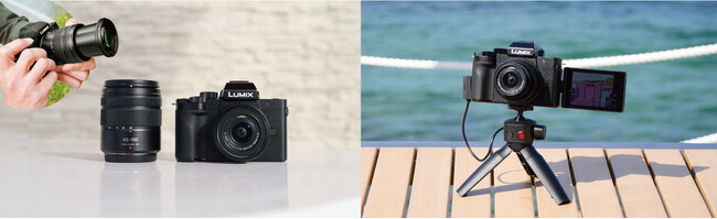 小型・軽量サイズのミラーレス一眼カメラLUMIX DC-G100Dを発売 | 個人