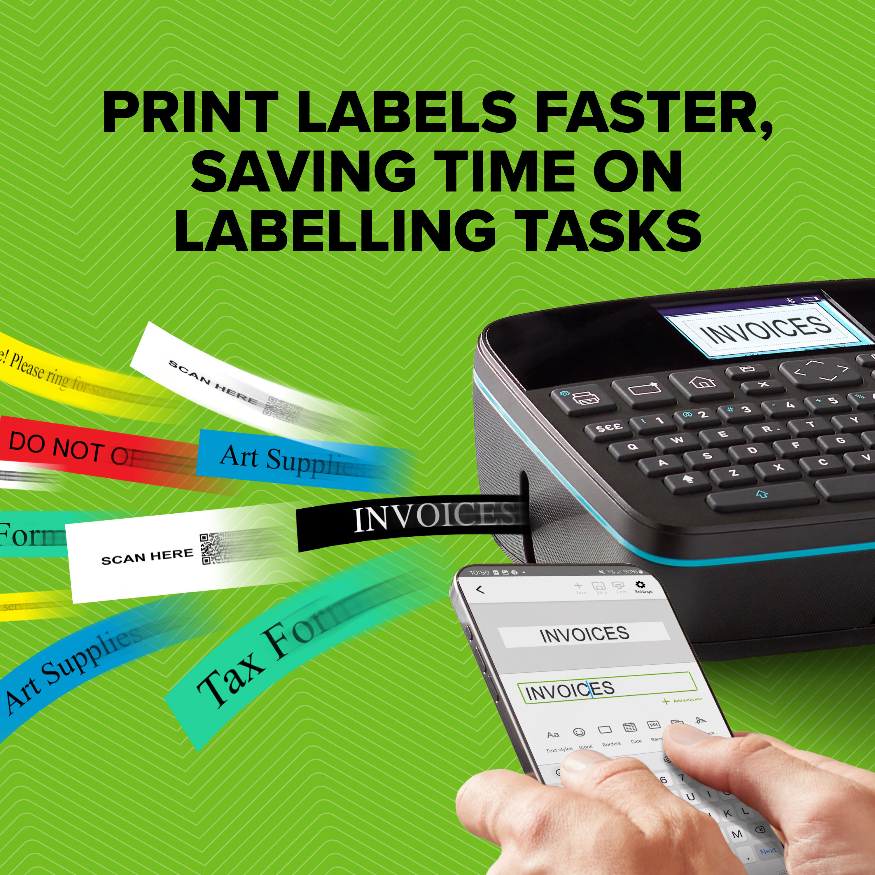 DYMO® LabelManager Executive 640 CB Box QWY Keyboard | Dymo