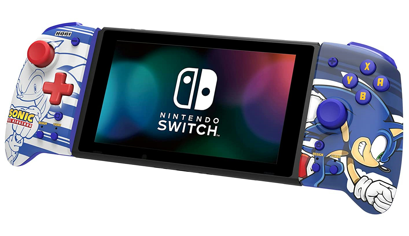 ホリからソニックデザインの『グリップコントローラー for Nintendo