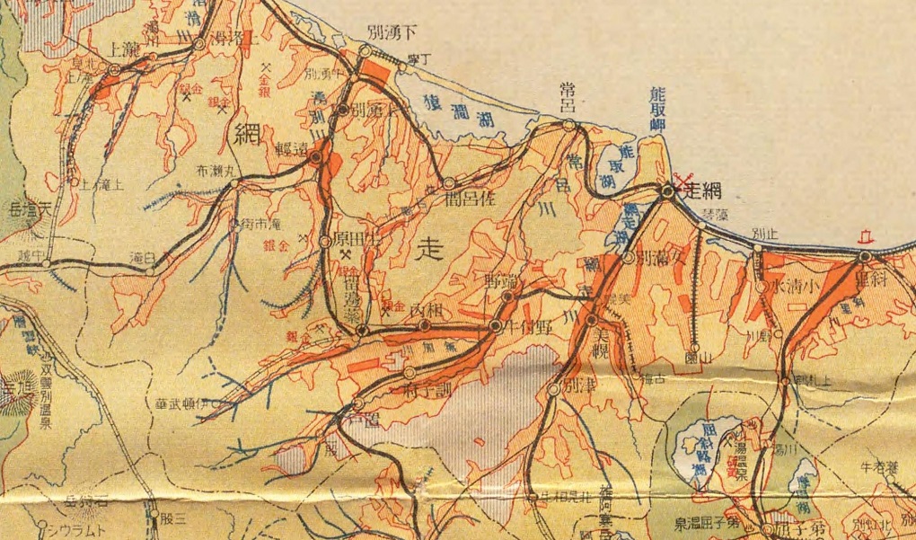 北海道概況」挿入地図に記録された線形をめぐって