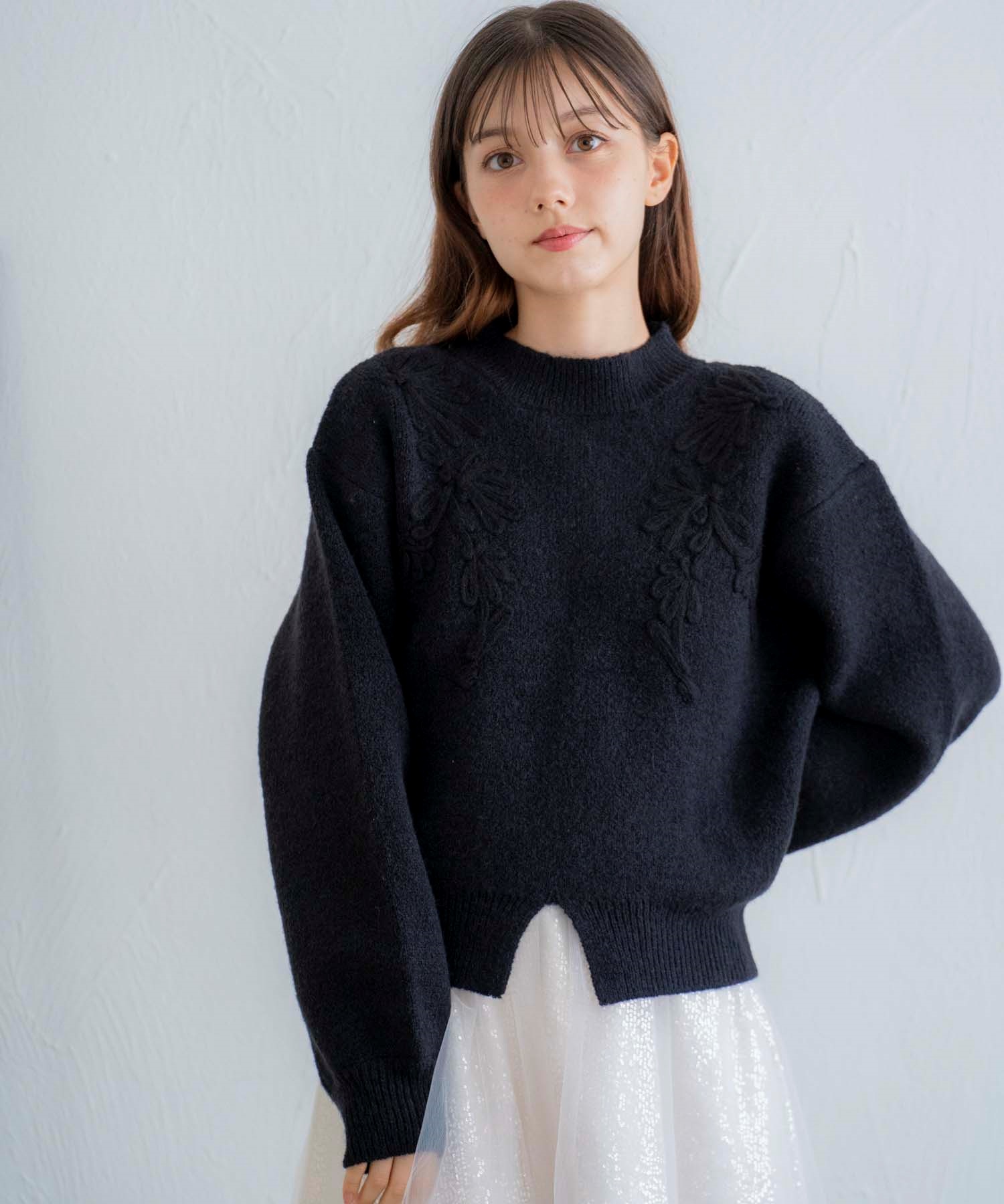 コード刺繍ニット | ニット | NOELA OFFICIAL WEB STORE