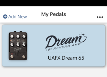 アンプシミュレーター”UAFX DREAM 65”レビュー - oh! dtm