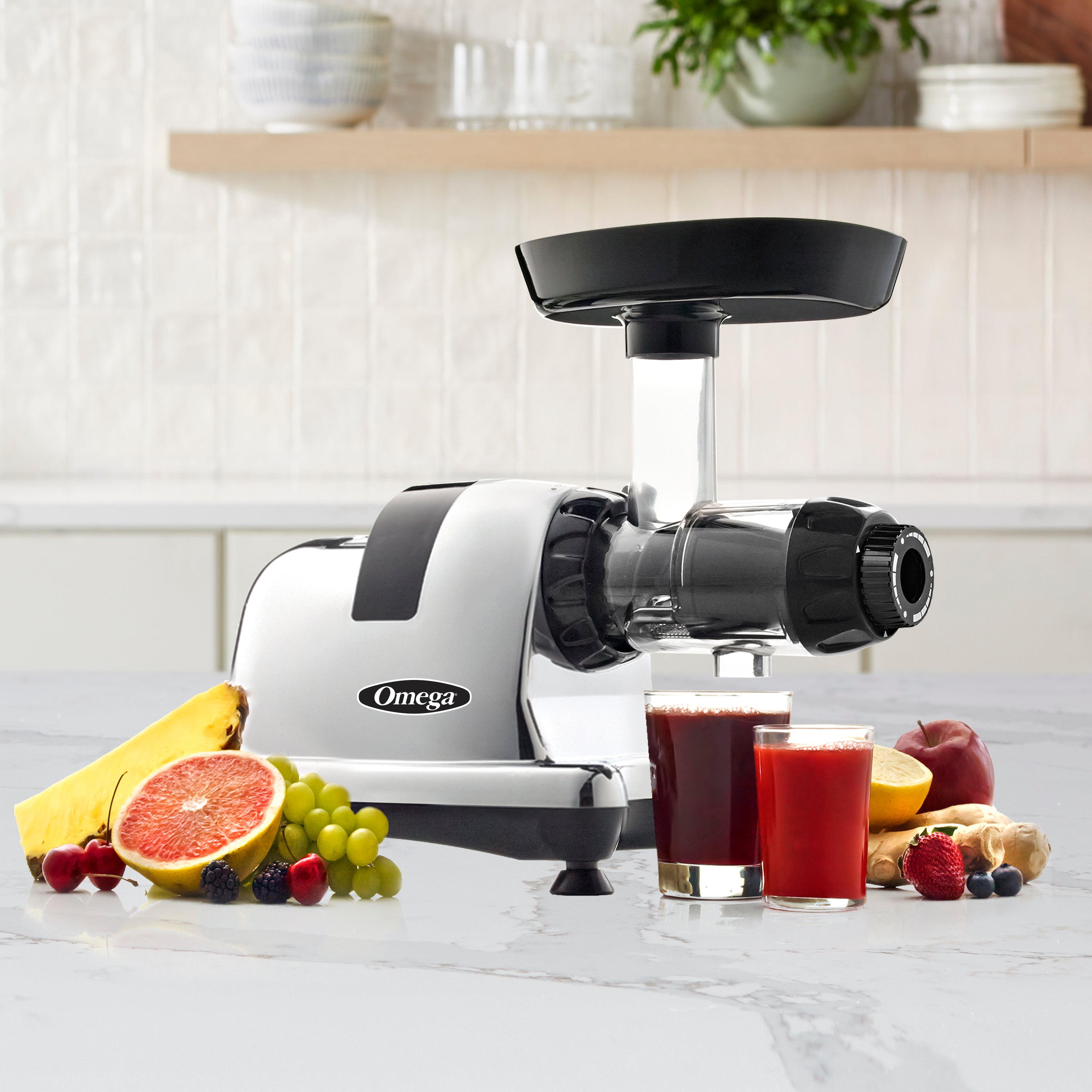 Omega All in One Nutrition System Cold Press Juicer (J8006