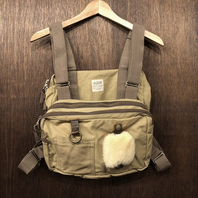 Filson Fly Fishing Tackle Chest Pack Vest Tan フィルソン フライ