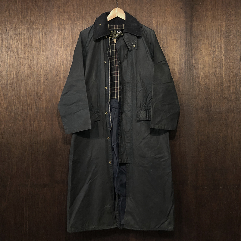 Barbour Burghley Coat 2Warrant Navy C34 バブアー バーレー コート