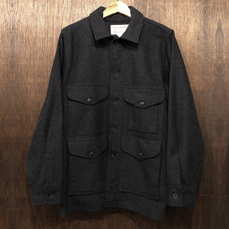 Filson Single Mackinaw Cruiser Charcoal 38 Mint フィルソン