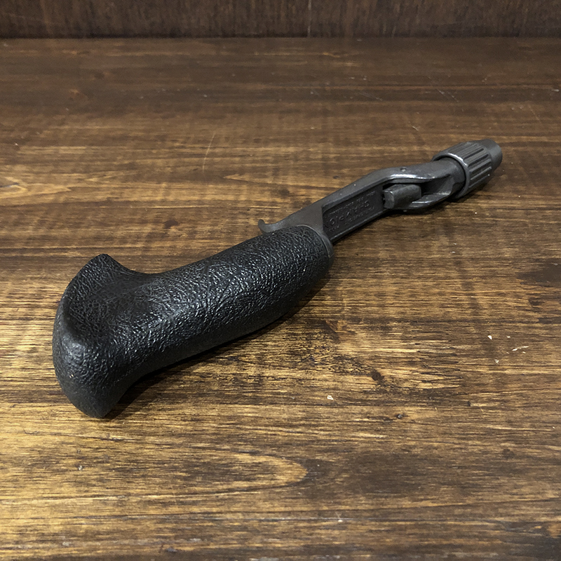 Featherweight Champion Grip Rod Handle Big Rubber Black フェザー