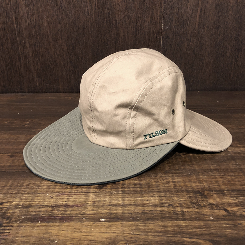 Filson Duck Bill Neck Guard Flap Updowner Cap M Mint フィルソン