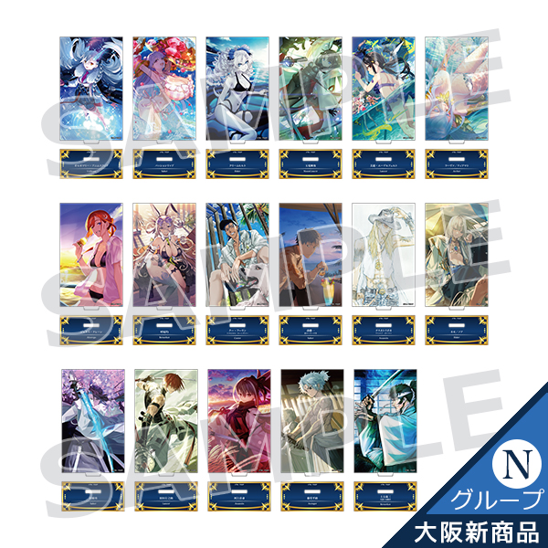 大阪】アクリルスタンド＜N＞（全17種）