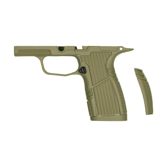 Tyrant CNC Snub Nose Grip Mod for SIG P366, OD Green