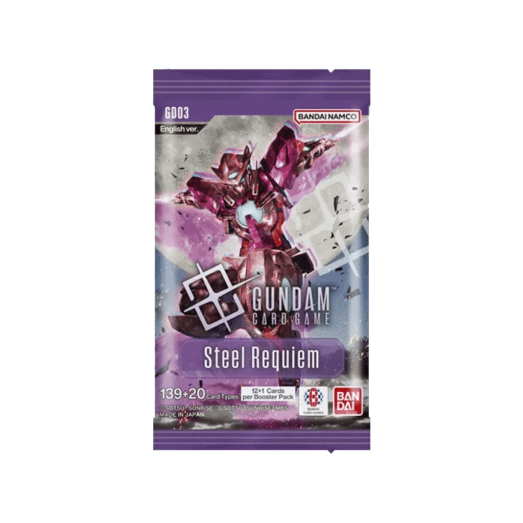 Gundam Card Game: Steel Requiem (GD03) Booster Pack | Origin Gaming