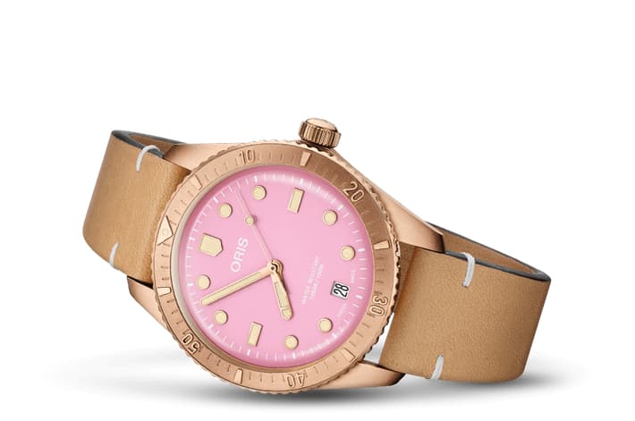 Divers Sixty-Five Cotton Candy - 01 733 7771 3158-07 5 19 04BR | Oris