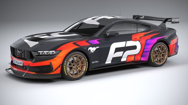 フォード マスタング GT4 レースカー 20243Dモデル - TurboSquid 2108635